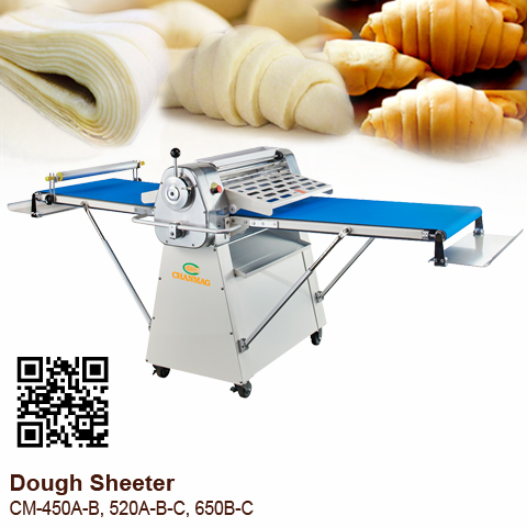 Dough-Sheeter-CM-450A-B,520A-B-C,650B-C_blue-conveyor_CHANMAG_2021